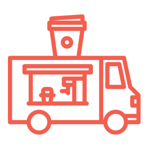 Food truck icon